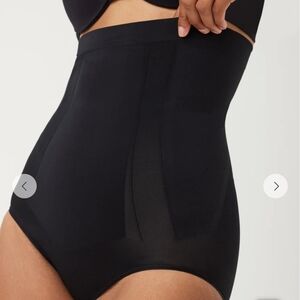 SPANX High-Waisted Black Brief Size L